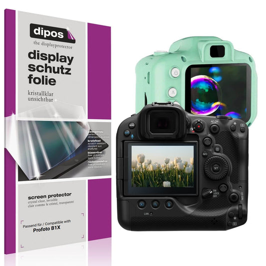 4x Schutzfolie klar für Profoto B1X Display-Schutz (1)