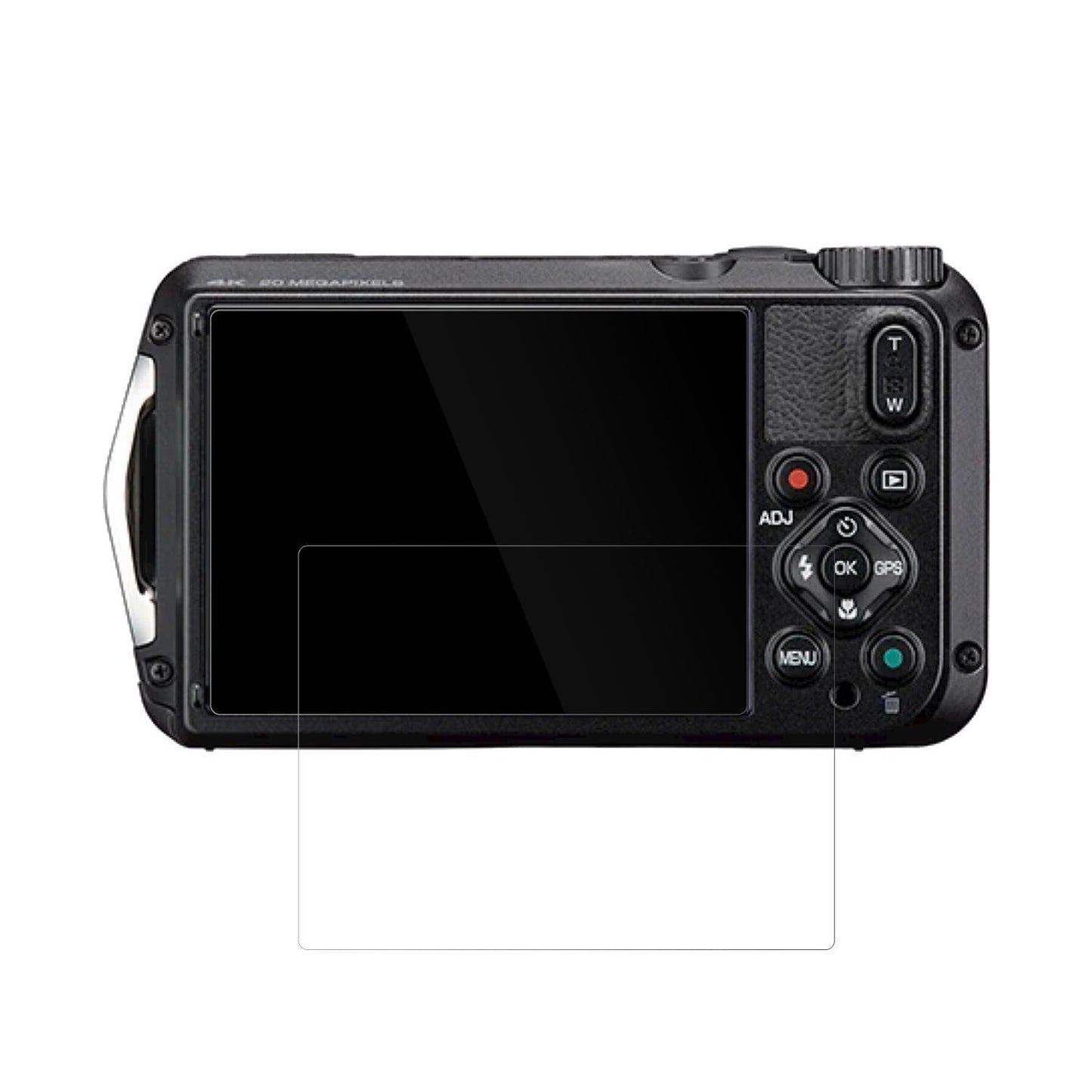 4x Schutzfolie klar für Ricoh Pentax WG-8 Display- (2)