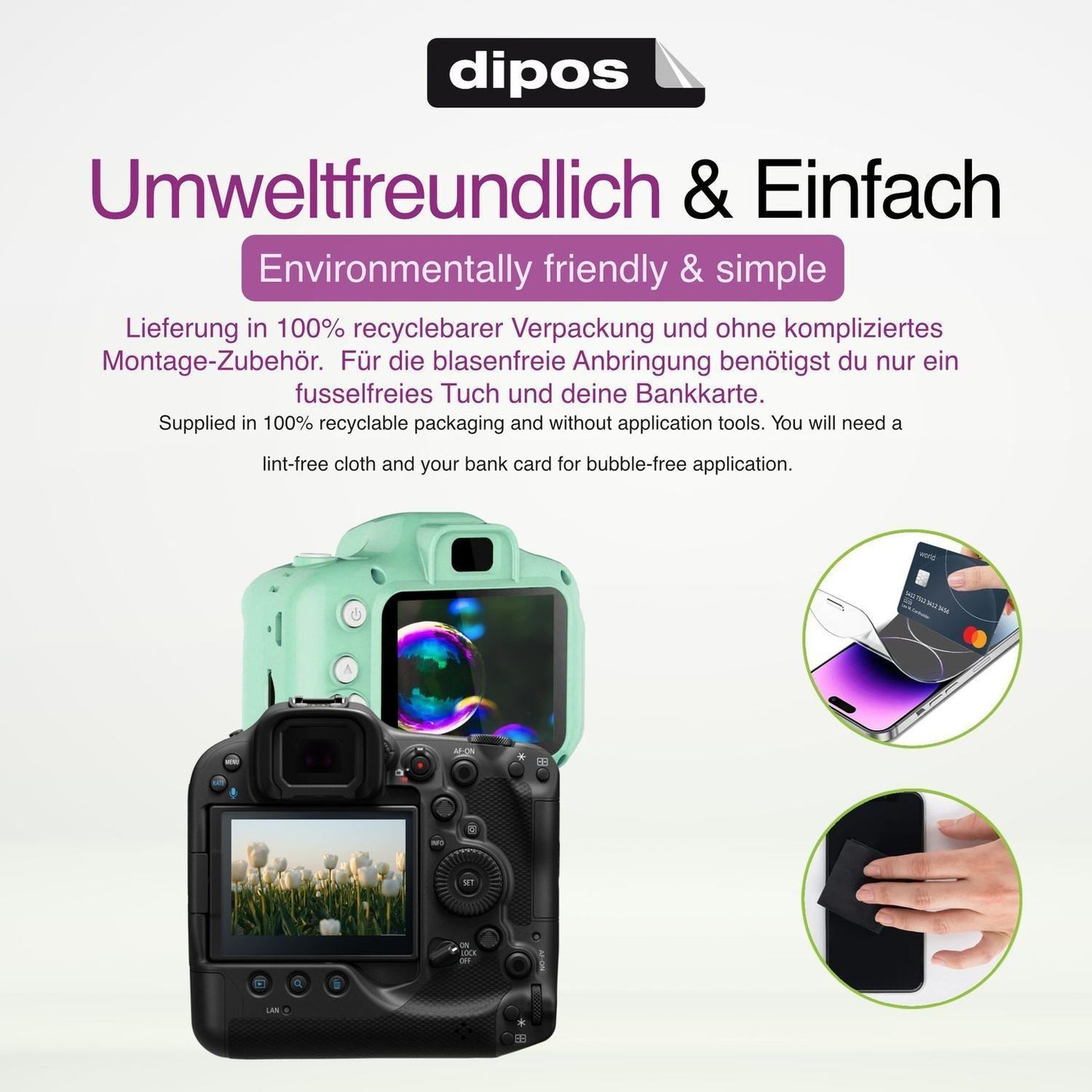 4x Schutzfolie klar für Sigma SD9 Display-Schutzfo (4)