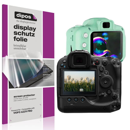 4x Schutzfolie klar für VIOFO A229 PRO Display-Sch (1)