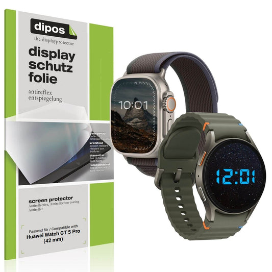 6x Schutzfolie matt für Huawei Watch GT 5 Pro (42  (1)