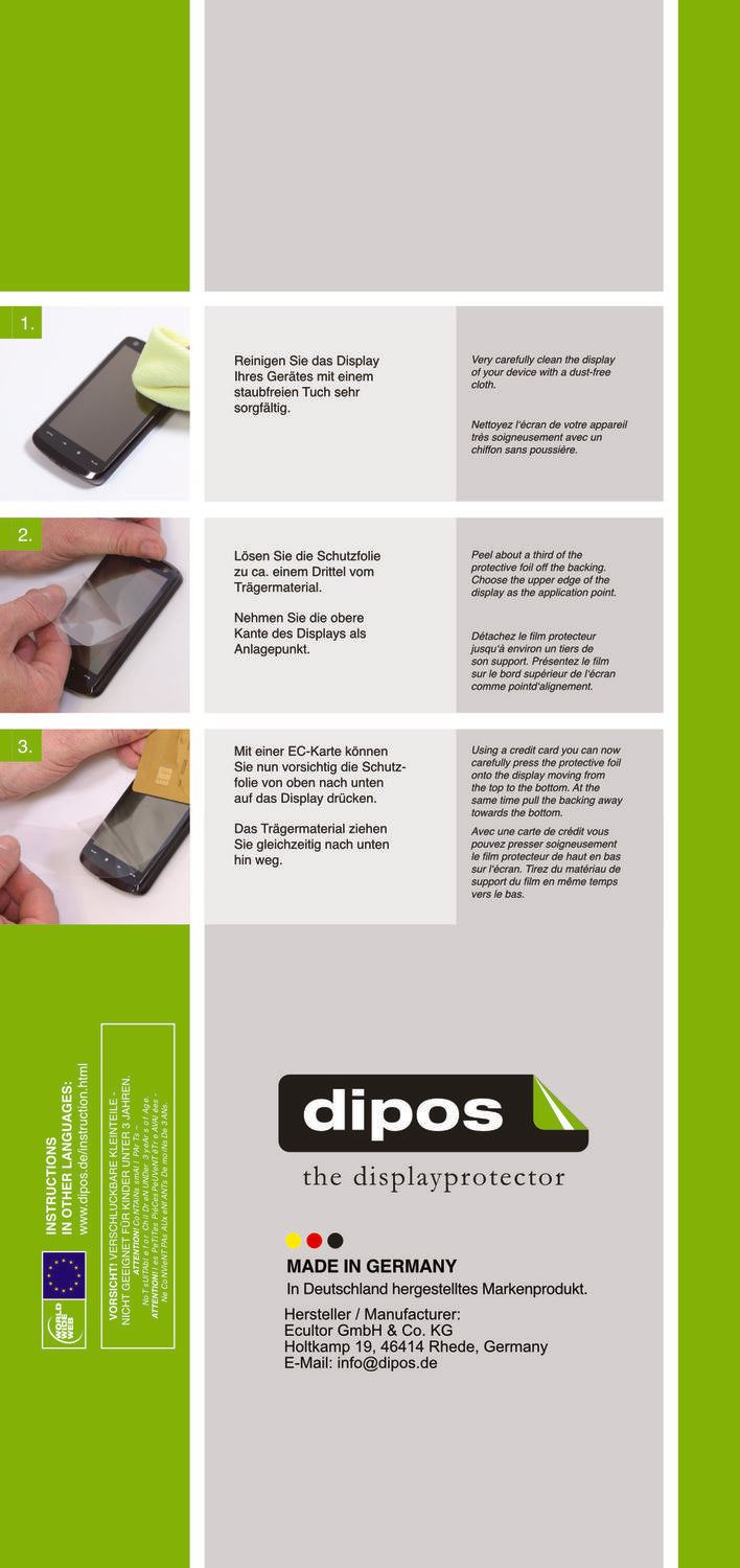 6x Schutzfolie matt für Ice-Watch ICE chrono M Dis (6)