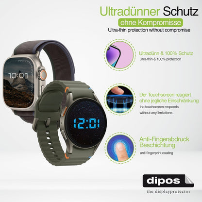 6x Schutzfolie matt für Sudugo P66E 1.85 Display-S (3)