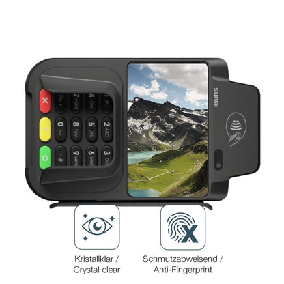2x Schutzfolie klar für sunmi P2 Smartpad Display- (4)