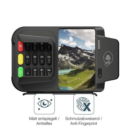 2x Schutzfolie matt für sunmi P2 Smartpad Display- (4)