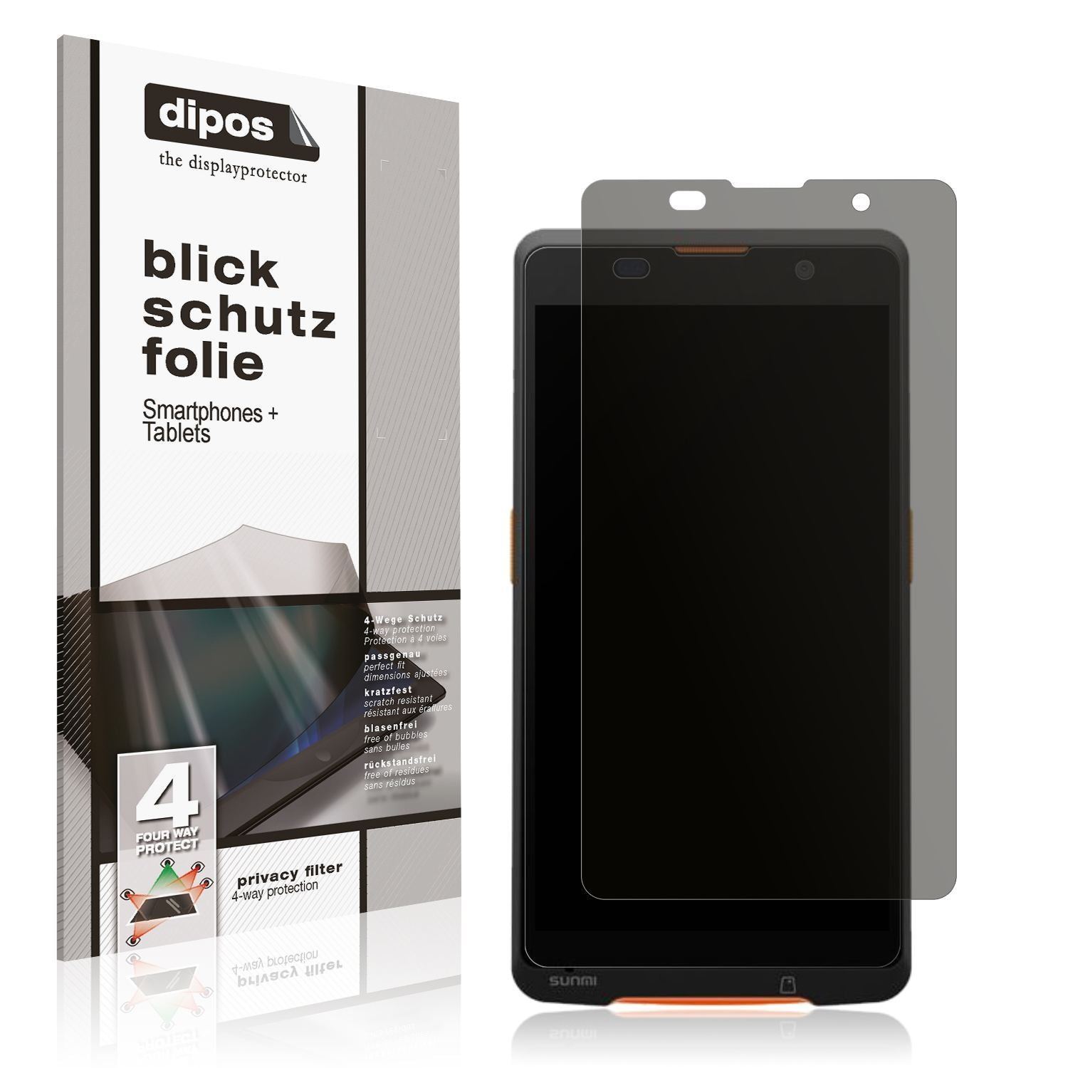 Blickschutzfolie für sunmi P2 Lite SE matt Schutzf (1)