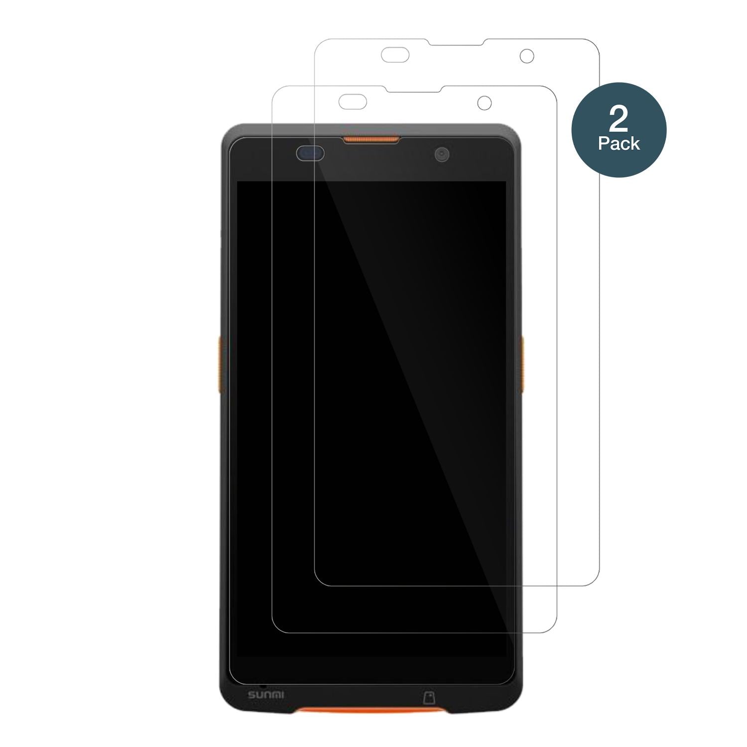 2x 9H Schutzfolie für sunmi P2 Lite SE Panzerfolie (2)