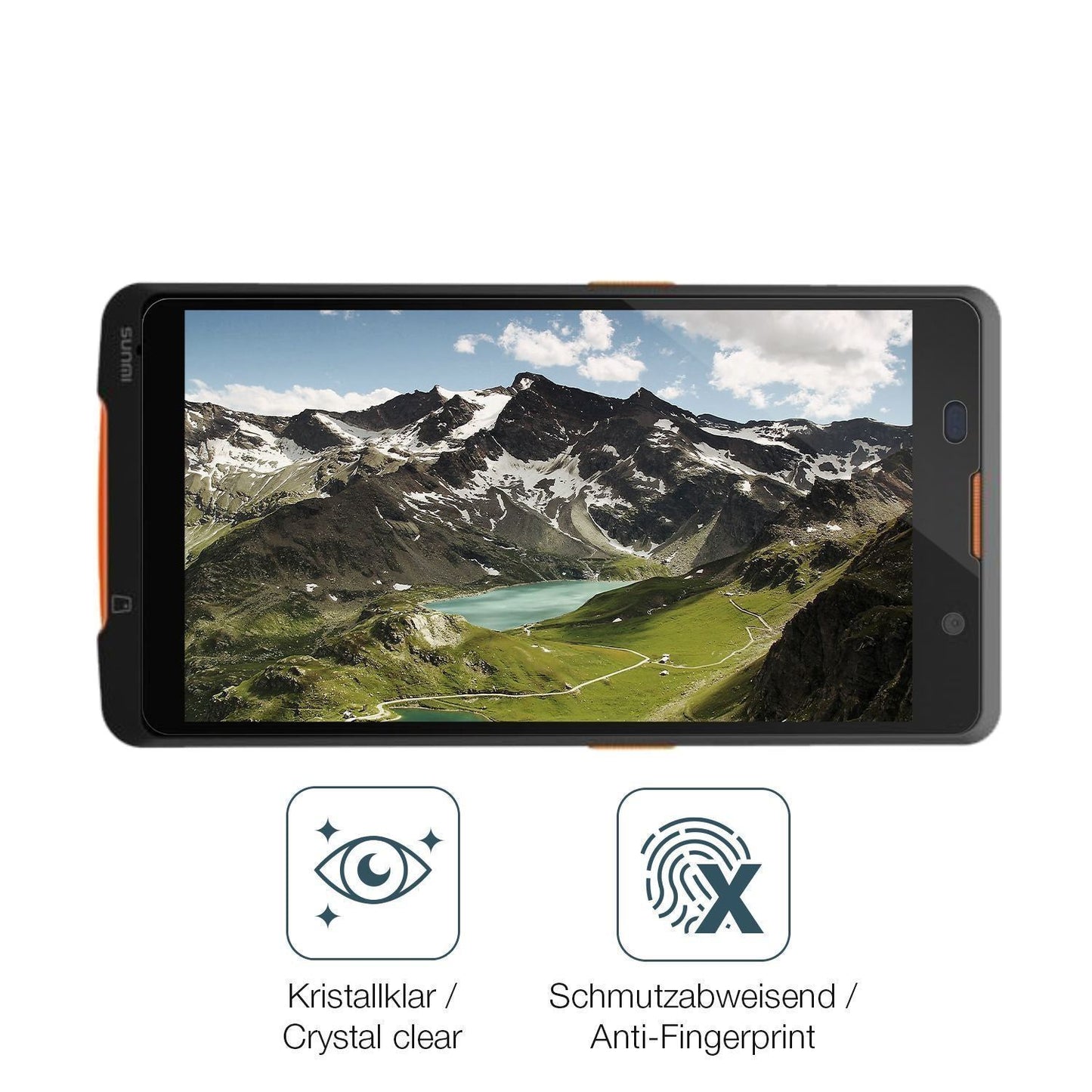2x 9H Schutzfolie für sunmi P2 Lite SE Panzerfolie (5)