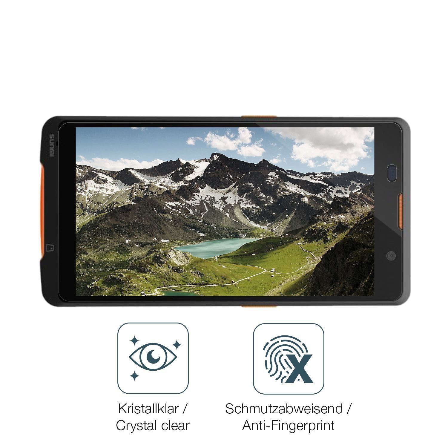 2x 9H Schutzfolie für sunmi P2 Lite SE Panzerfolie (5)