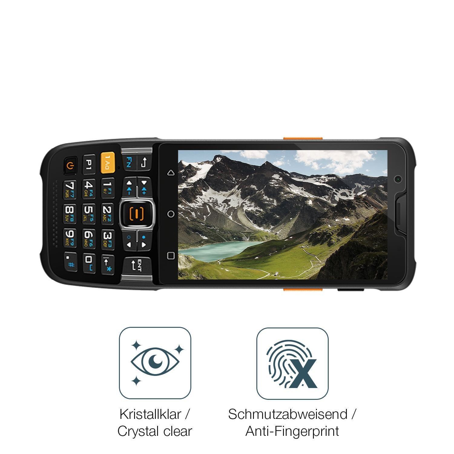 4x Schutzfolie klar für sunmi L2Ks Display-Schutzf (4)