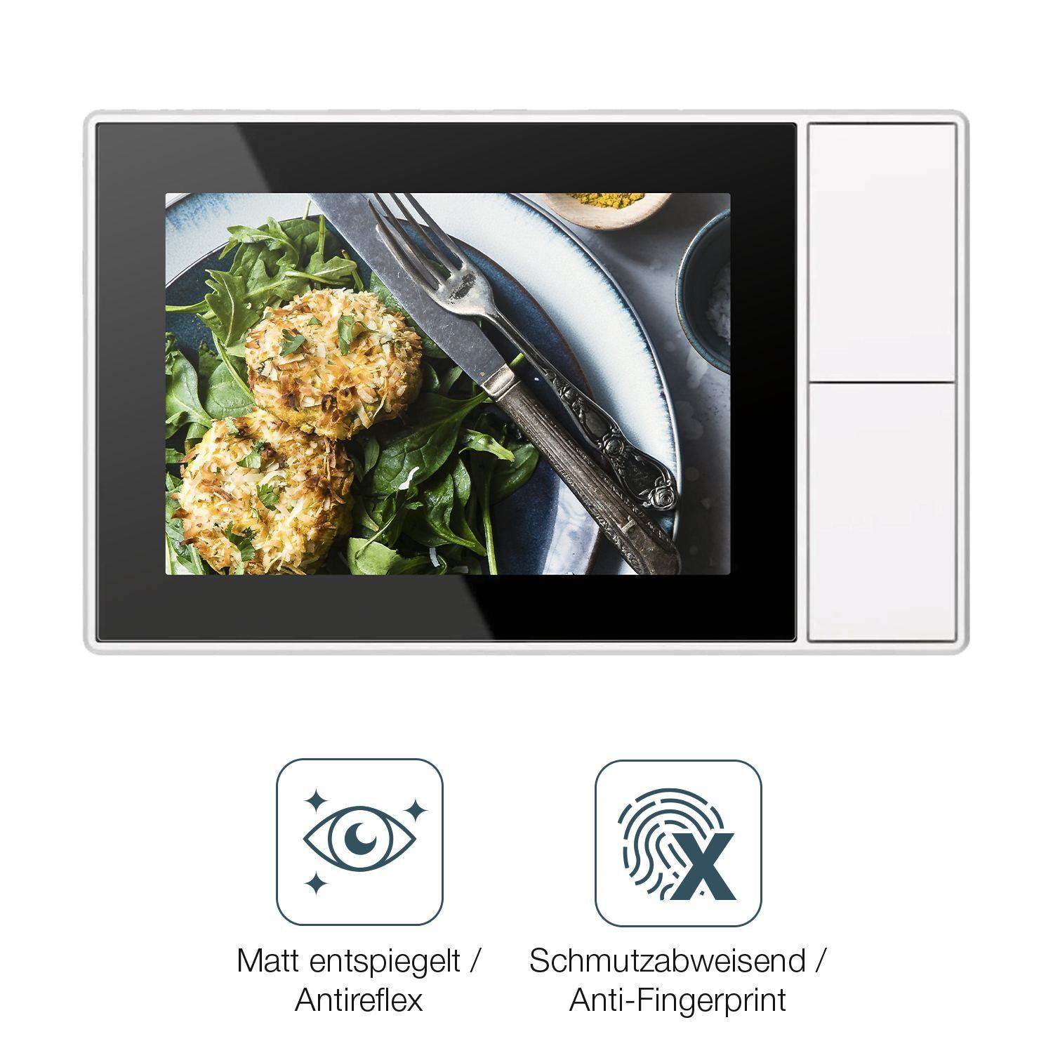 2x Schutzfolie matt für SONOFF NSPanel-EUW Display (4)