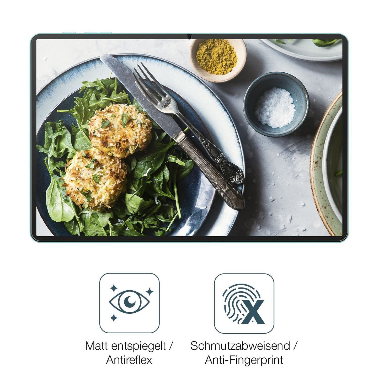 2x 9H Schutzfolie matt für Teclast P50AI Panzerfol (5)