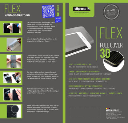 2x Full Cover Schutzfolie matt für Toobur IDW17 (6)