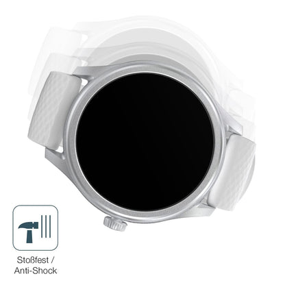 2x 9H Schutzfolie matt für Hama 5010 Smartwatch Pa (4)