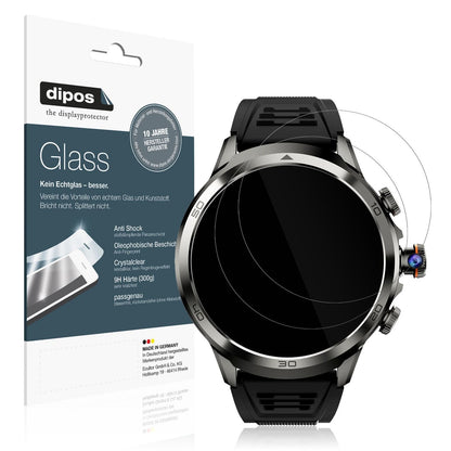2x 9H Schutzfolie für Rogbid Model R2 Smartwatch P (1)