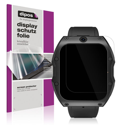 6x Schutzfolie klar für Rogbid Model X Smartwatch  (1)