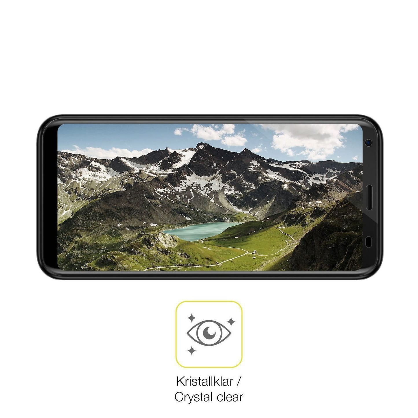 2x 3D Full Cover Schutzfolie für Logicom Le Omega (5)