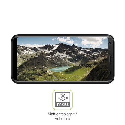 2x Full Cover Schutzfolie matt für Logicom Le Omeg (5)