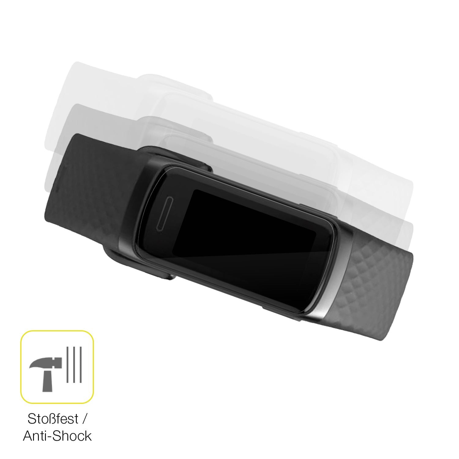 2x 3D Full Cover Schutzfolie für Hama 3910 Smartwa (4)