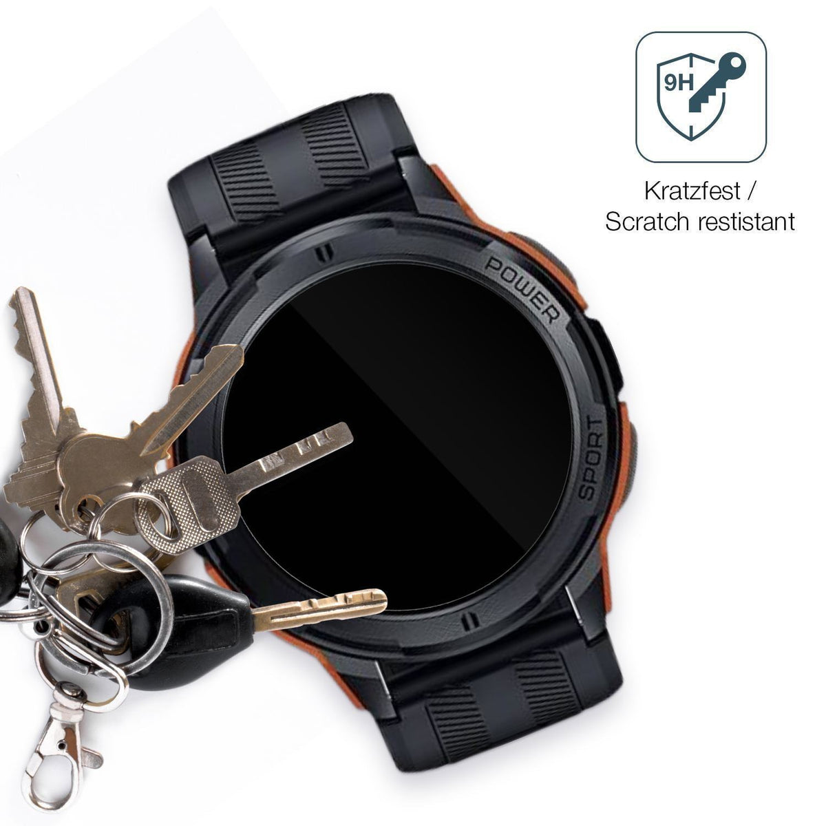 2x 9H Schutzfolie für Oukitel BT10 / BT103 Smartwa (3)