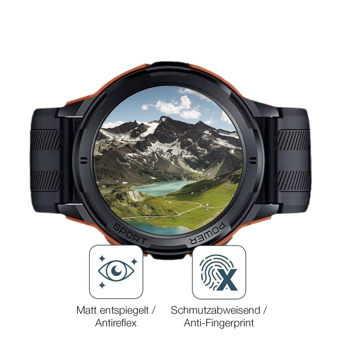 2x 9H Schutzfolie matt für Oukitel BT10 / BT103 Sm (5)