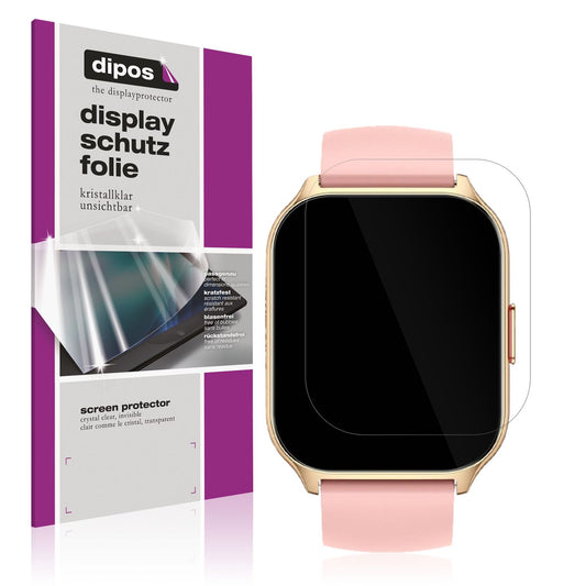 6x Schutzfolie klar für ZOSKVEE P95 Smartwatch Dis (1)