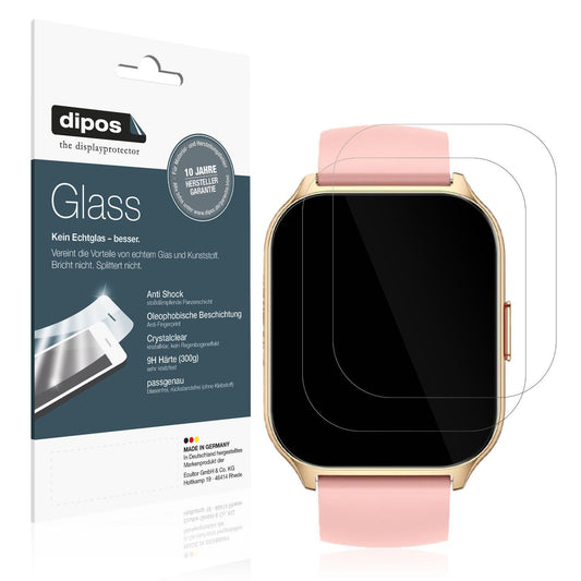 2x 9H Schutzfolie für ZOSKVEE P95 Smartwatch Panze (1)