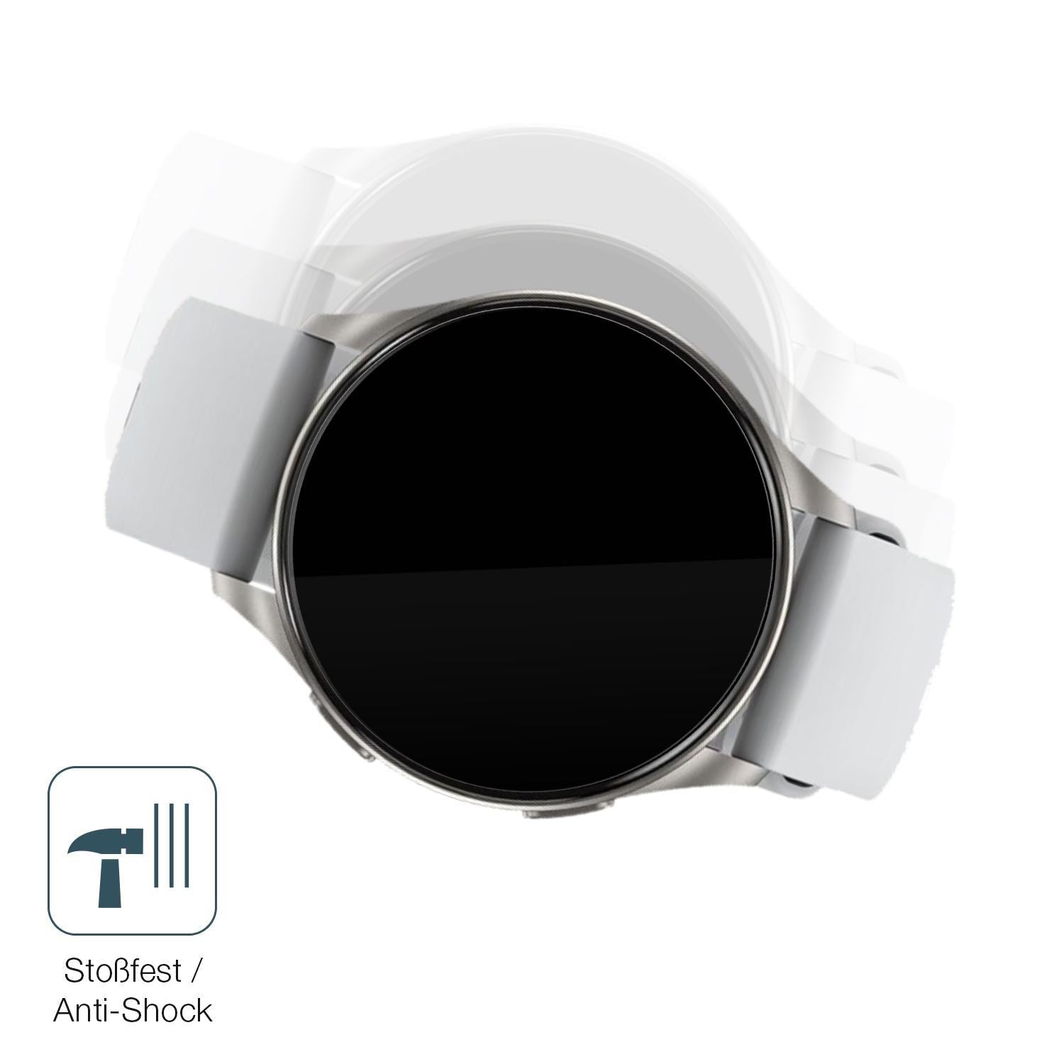 2x 9H Schutzfolie für Baolubao W60 Smartwatch Panz (4)
