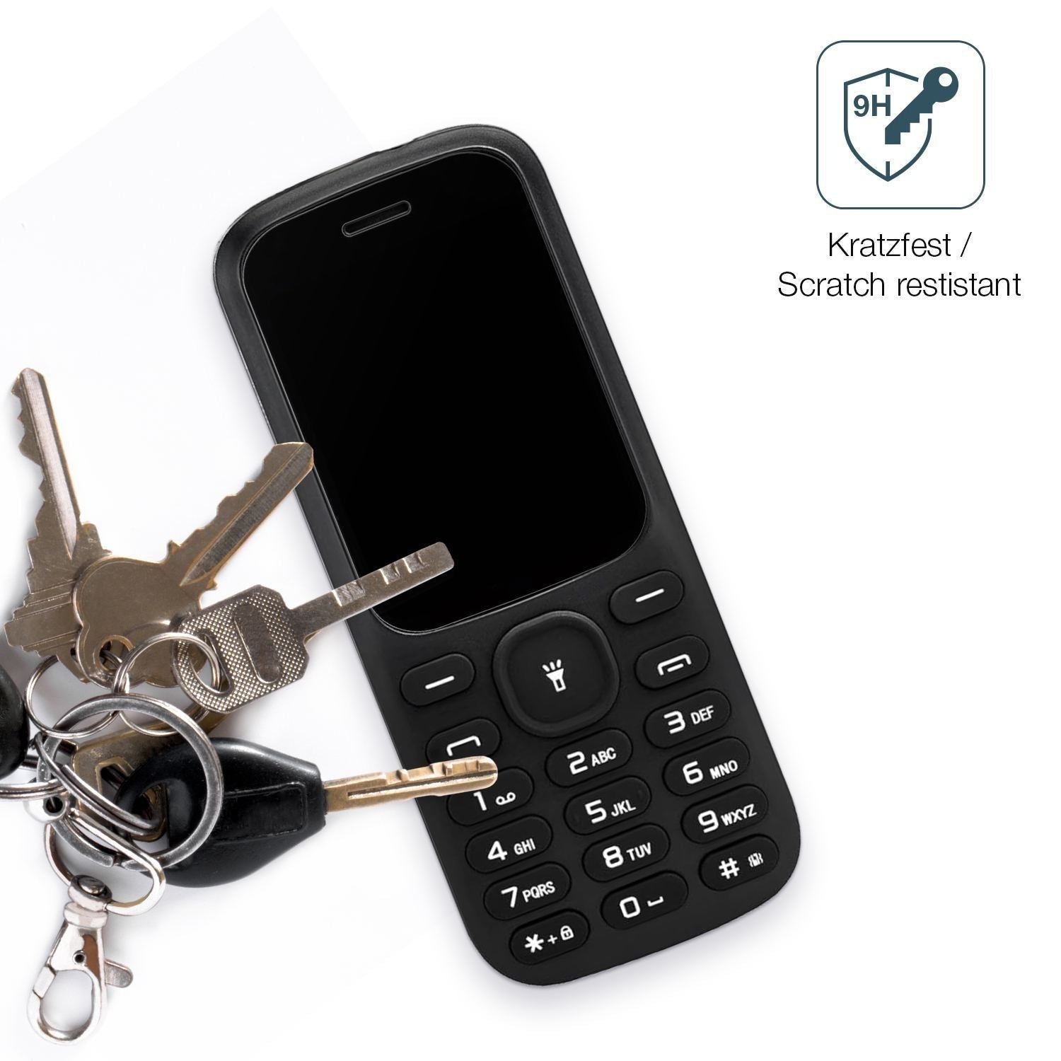 2x 9H Schutzfolie matt für mpTech myPhone Fusion 0 (3)