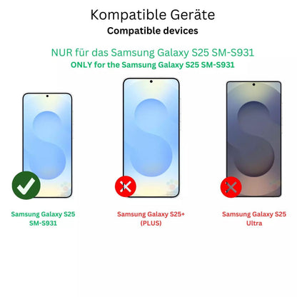 4x Schutzfolie matt für Samsung Galaxy S25 Display (2)