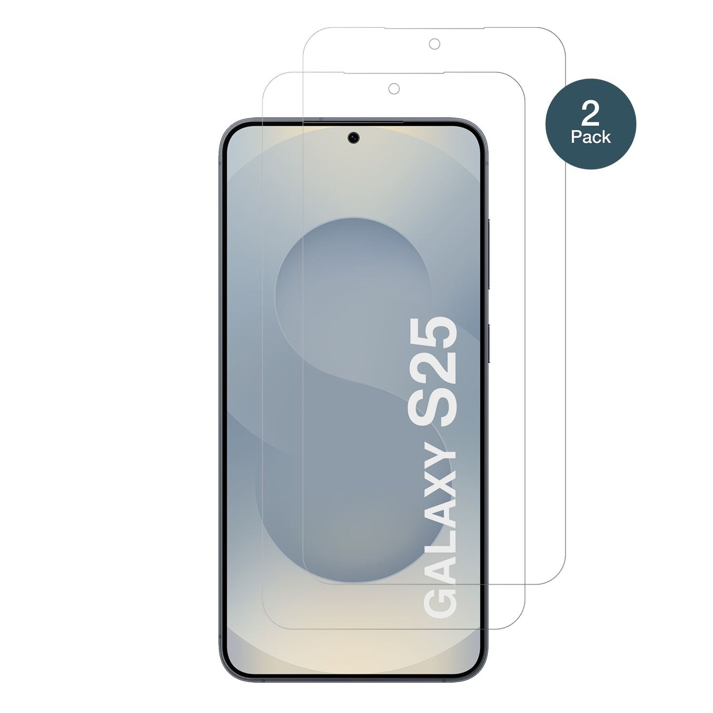 2x 9H Schutzfolie matt für Samsung Galaxy S25 Panz (3)