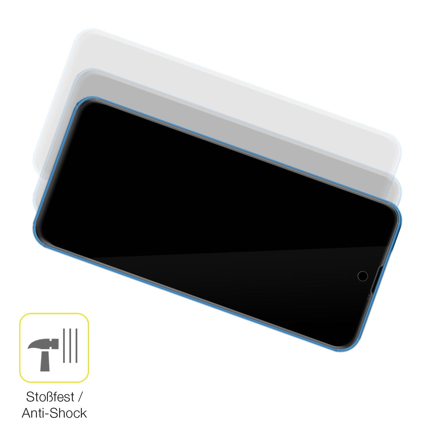 2x 3D Full Cover Schutzfolie für Sunelan River X1 (4)