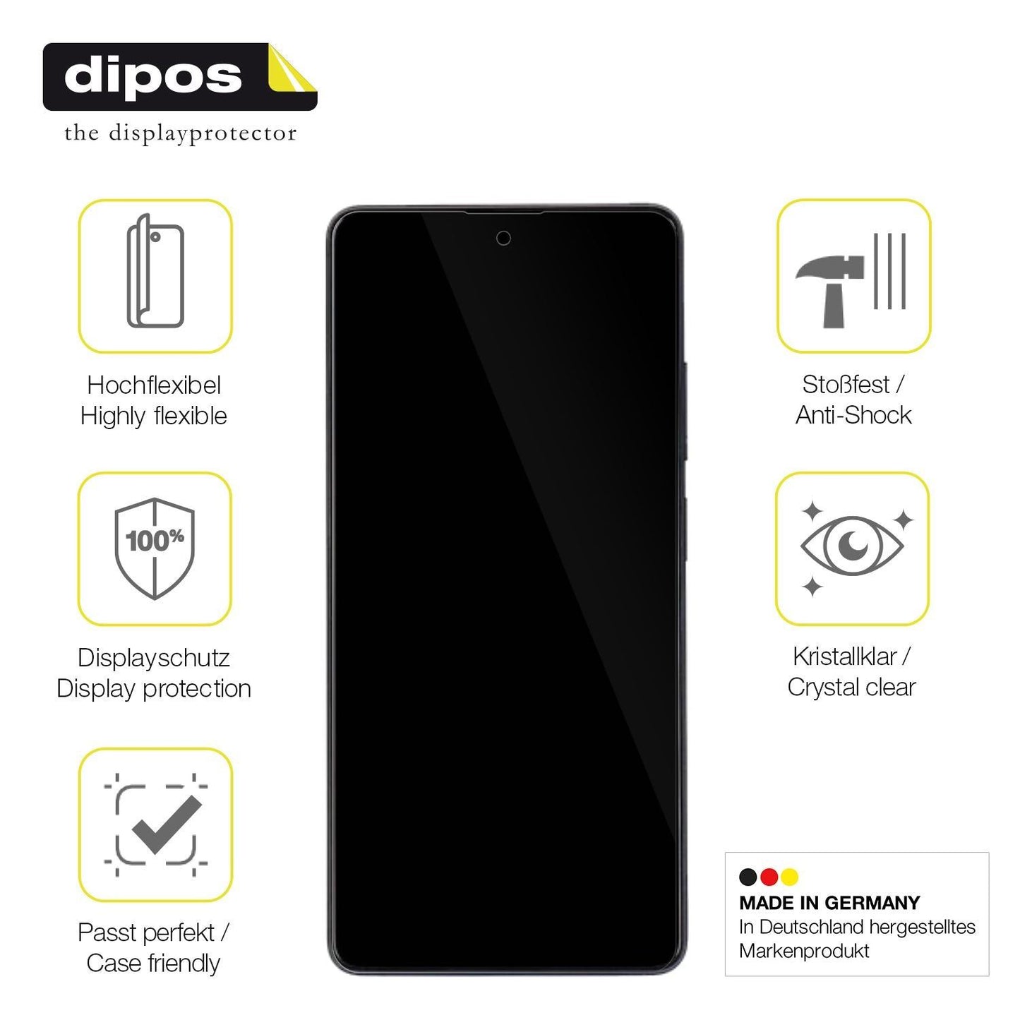 2x 3D Full Cover Schutzfolie für Xiaomi Redmi Note (7)