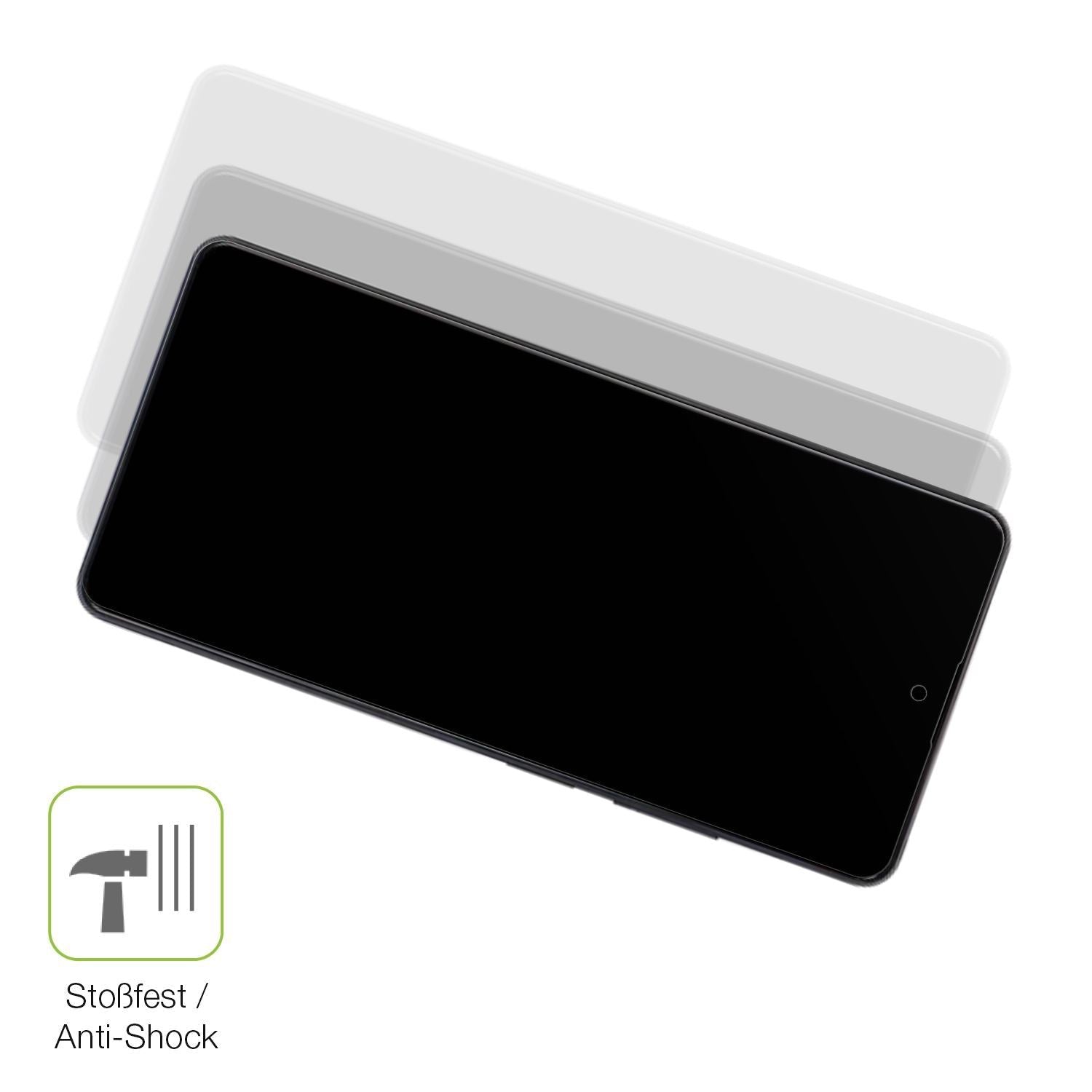 2x Full Cover Schutzfolie matt für Xiaomi Redmi No (4)