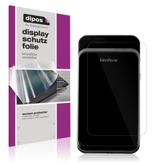 4x Schutzfolie klar für Verifone T650m Display-Sch (1)