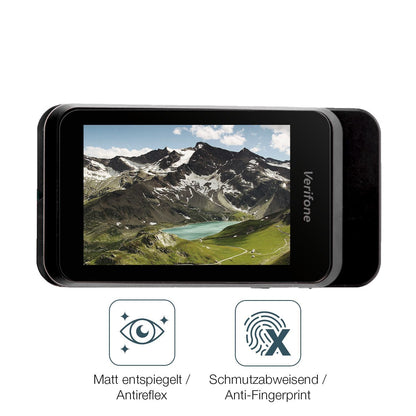 4x Schutzfolie matt für Verifone T650m Display-Sch (4)