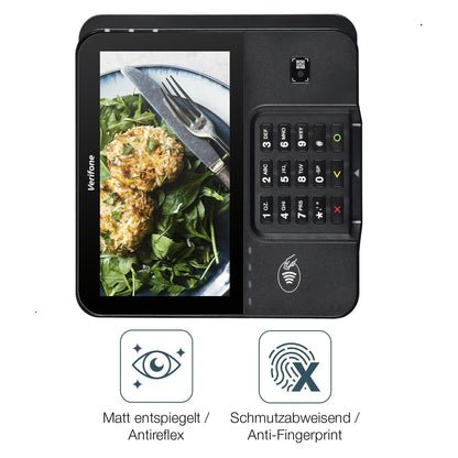 2x 9H Schutzfolie matt für Verifone M424 Panzerfol (5)