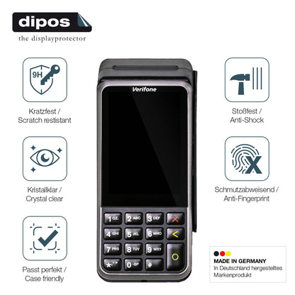 2x 9H Schutzfolie für Verifone V400m Panzerfolie (7)