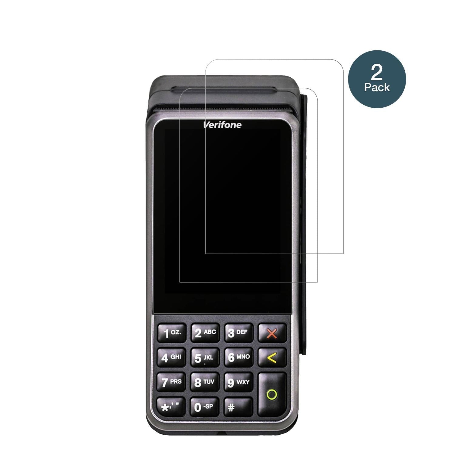 2x 9H Schutzfolie matt für Verifone V400m Panzerfo (2)