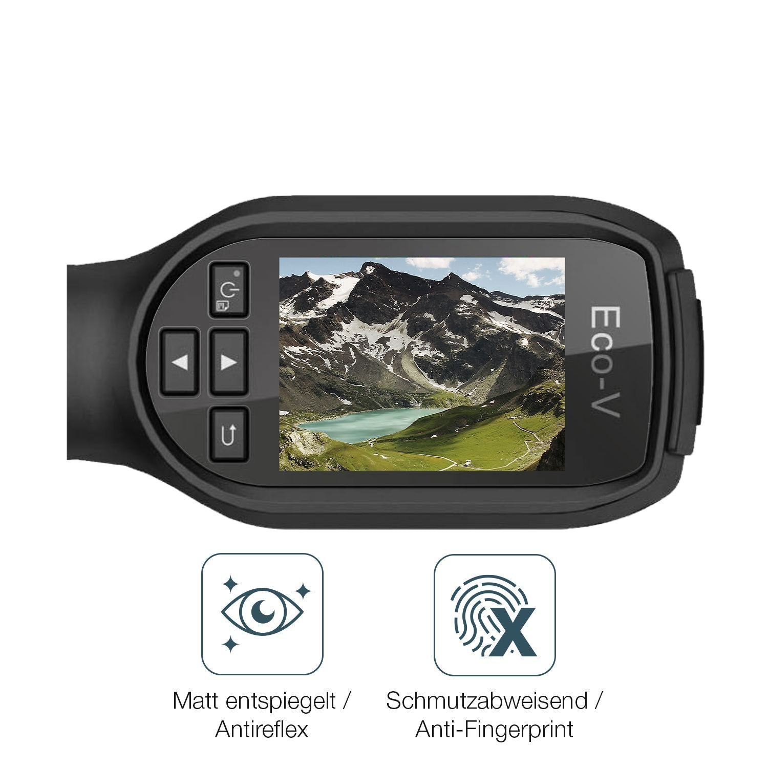 2x 9H Schutzfolie matt für Hikimicro Eco-V Panzerf (5)
