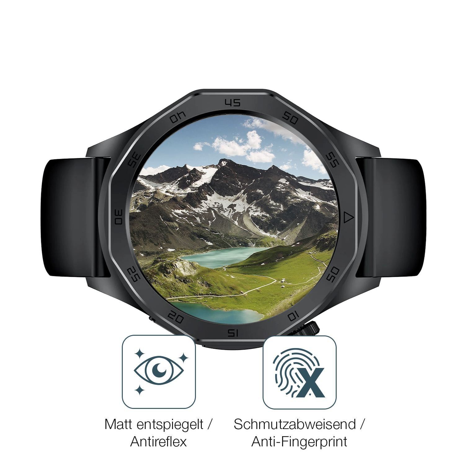6x Schutzfolie matt für Kardena Care Pro 4 (Klassi (4)