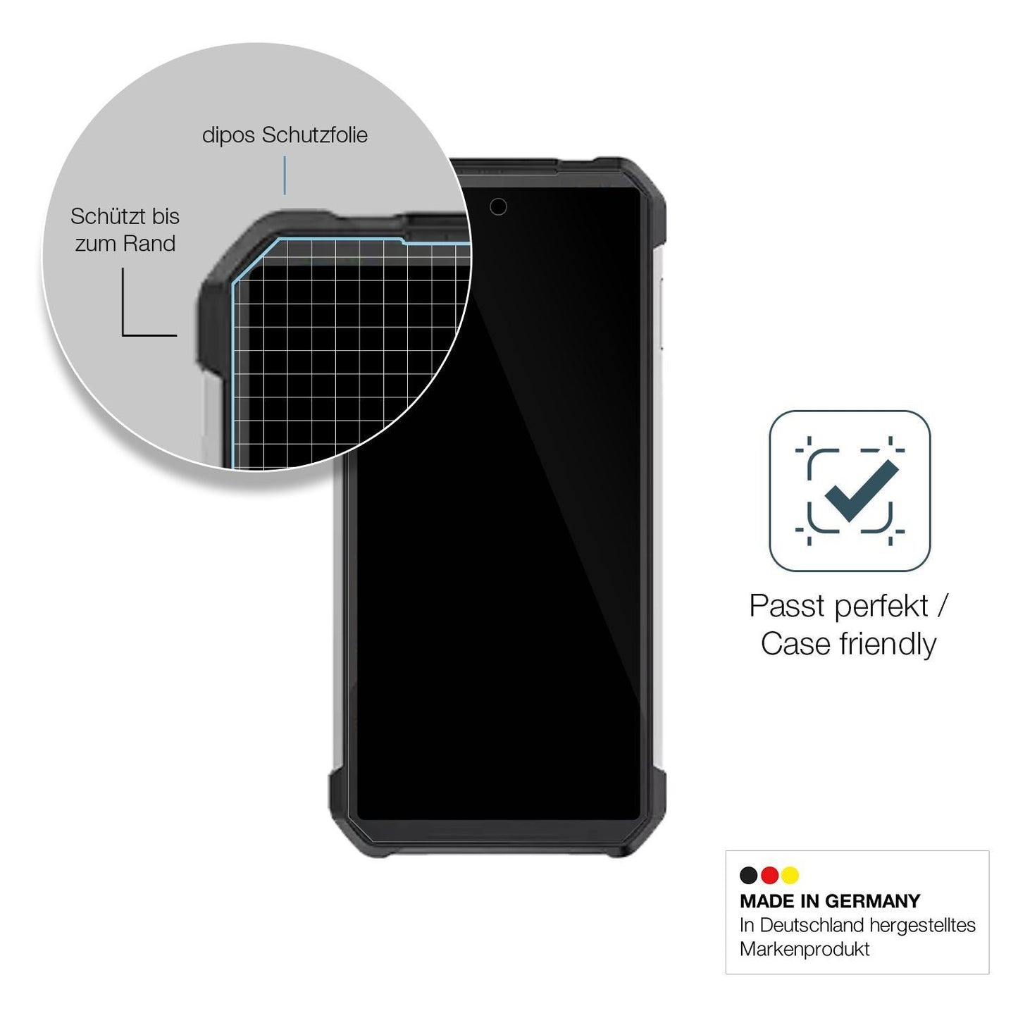 2x 9H Schutzfolie für 8849 Shark 3 Panzerfolie (6)