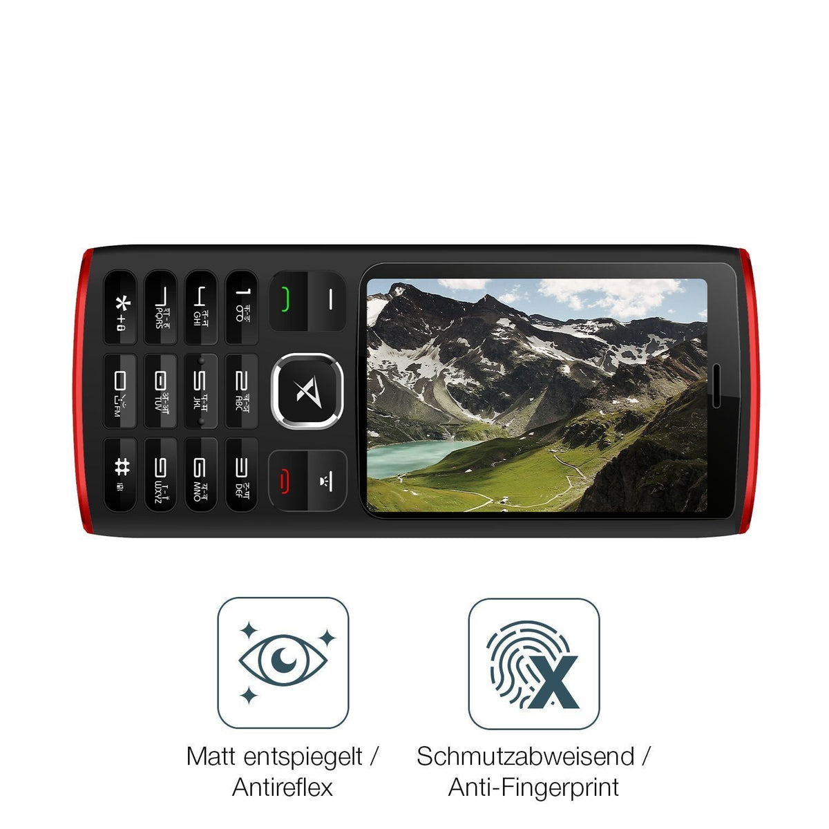 2x 9H Schutzfolie matt für Ziox Thunder Mega Panze (5)