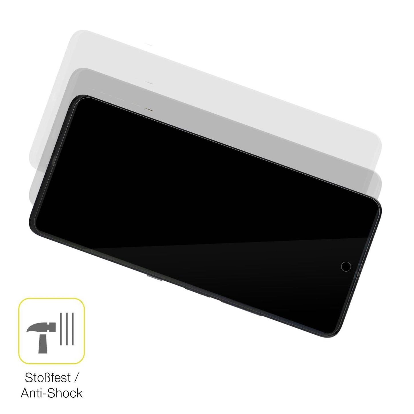 2x 3D Full Cover Schutzfolie für TCL P10 (4)