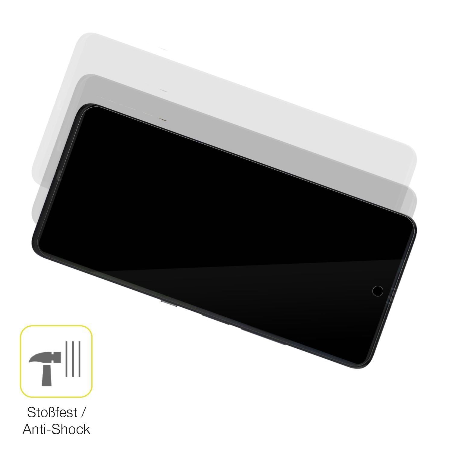 2x 3D Full Cover Schutzfolie für TCL P10 (4)
