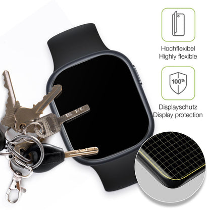 2x Full Cover Schutzfolie matt für Honor Watch 4 (3)