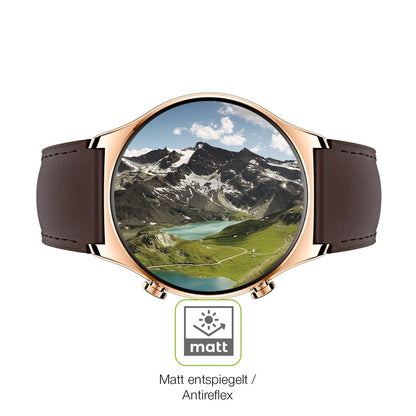 2x Full Cover Schutzfolie matt für Honor Watch GS  (5)