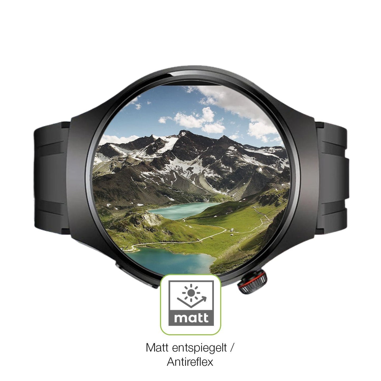 2x Full Cover Schutzfolie matt für Rollme Hero M7  (5)
