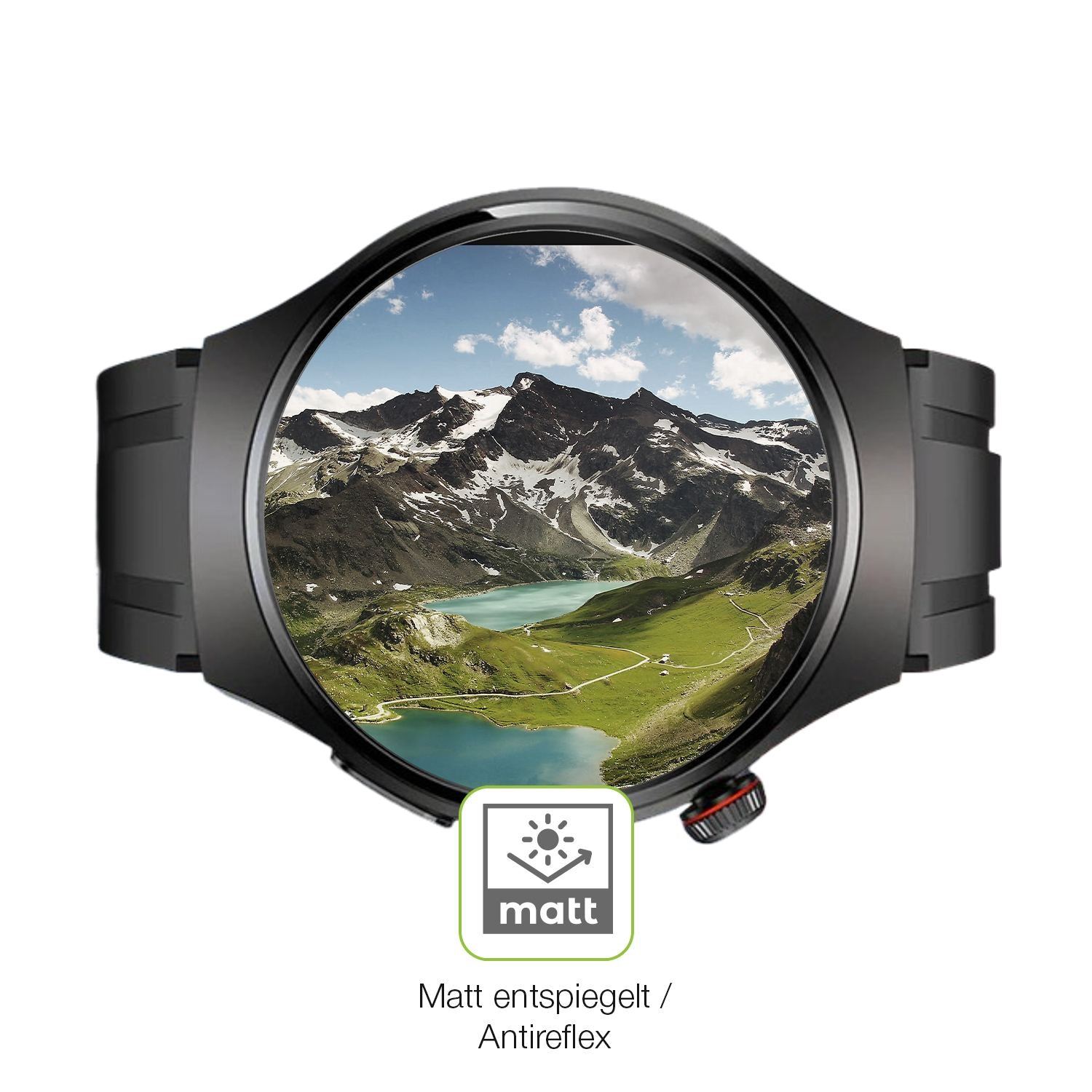 2x Full Cover Schutzfolie matt für Rollme Hero M7  (5)