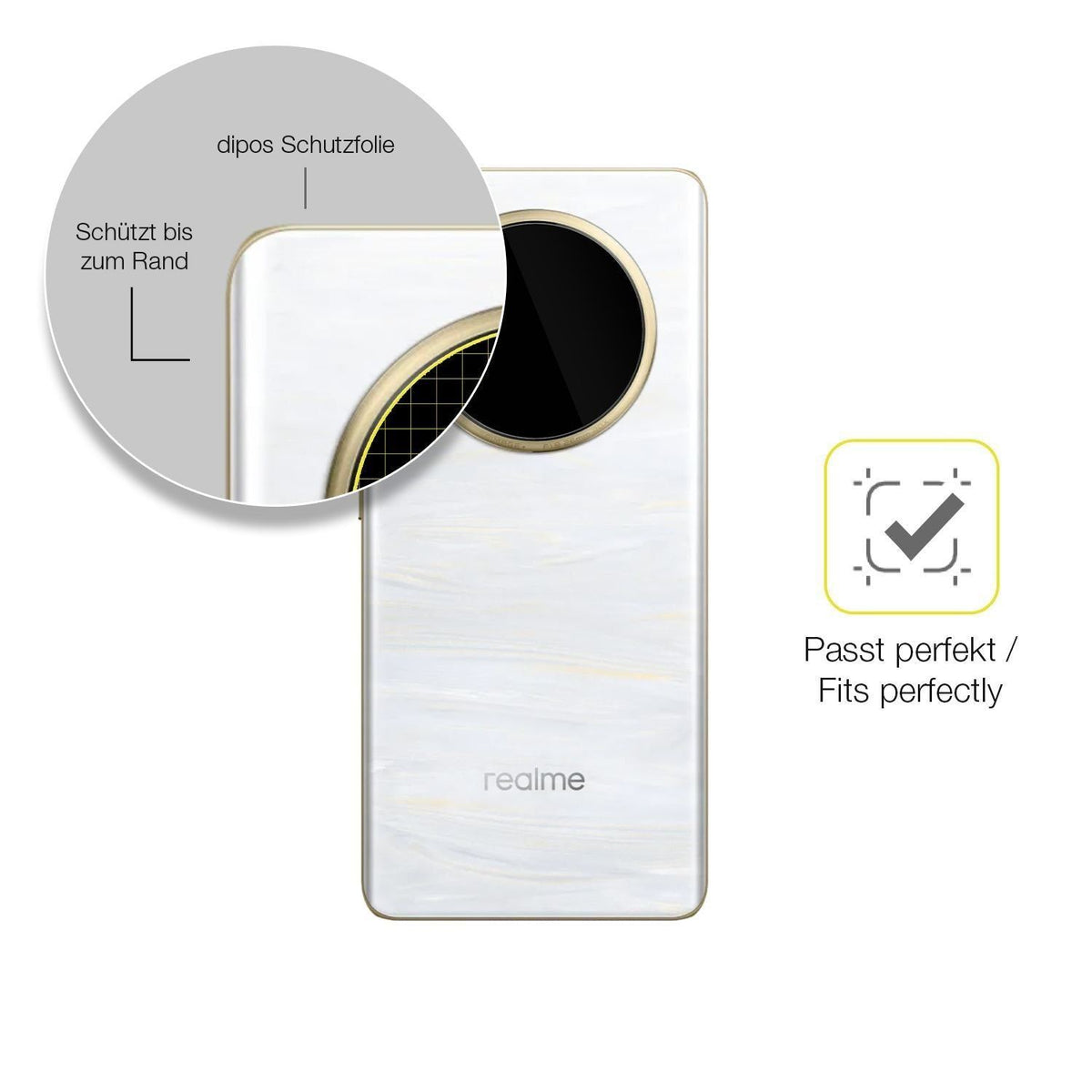 2x 3D Full Cover Schutzfolie für Realme 14 Pro+ Ka (6)